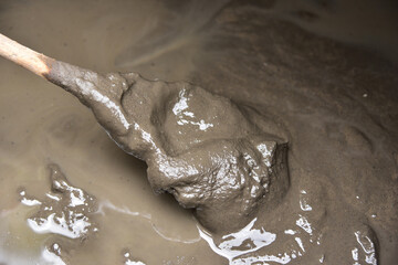 Mud mask from hot spring mineral mud