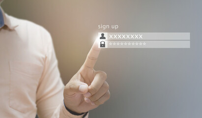 Business man   Sign Up or log in Username Password