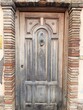 Stare rzeźbione drzwi, Ardea Italia.