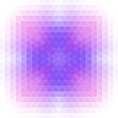 Poster - Abstract bright background with blurred geometric shapes. 