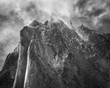 © Tandem Stock - View of Monolith peak against stormy clouds