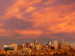 © Tandem Stock - Scenic view of sunset over skyline of Denver