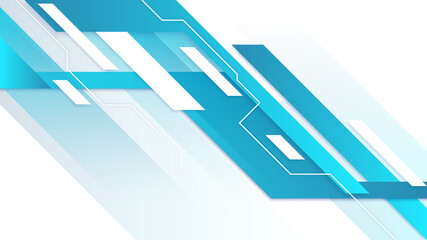 Wall Mural - blue hi-tech motion shear vector background
