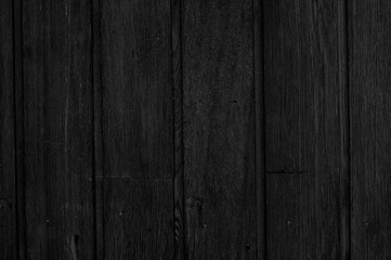 Abstract black background with vertical wooden board texture. Elegant dark gray grunge nature boards image for elegant style decor, banner, backdrop