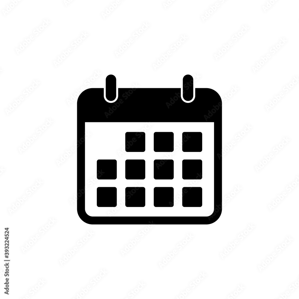 Calendar icon vector Calender symbol calendar vector icon Stock Calendar icon vector Calender symbol calendar vector icon Stock