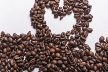 Sticker - roasted coffee beans