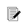 © AAVAA - Note icon vector. notepad icon vector
