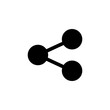 © AAVAA - Share icon vector. Sharing vector icon