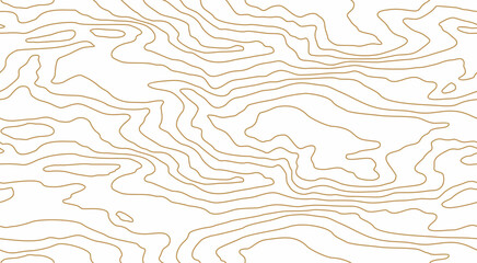 Seamless pattern of dense thin lines, wood grain texture background. Light golden wooden texture. Vector wallpaper