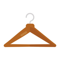 Poster - 
Editable flat design of hanger icon
