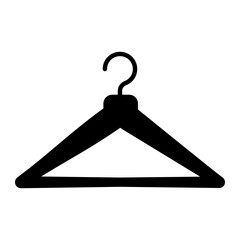 Poster - 
Editable flat design of hanger icon
