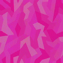 Wall Mural - Modern Pink camouflage seamless pattern. Vector illustration background for surface, t shirt design, print, poster, icon, web, graphic designs. 
