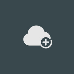 Poster - Add Cloud - Tile Icon