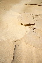 Dried And Wet Sand Texture