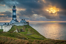 The Stunning View Of The Lighthouse At The Old Head Of Kinsale In The South Of Ireland