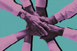 © Rawpixel.com - Startup diverse business teamwork stacking hands