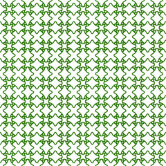 Aufkleber - seamless guilloche background green, vector security grid for valuable documents, seamless guilloche grid pattern