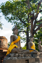 Ayutthaya Historical Park near Bangkok, Thailand