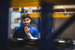© chokniti - Portrait of a foreman in an international warehouse storage space, concept of business, logistics and online marketing