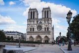 Fototapeta Paryż - notre dame cathedral paris france monument