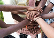 © IVAN GENER/Westend61 - Group of multiethnic people, hands, together