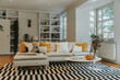 © Mareen Fischinger/Westend61 - Modern living room interior with sofa