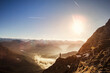 © Matthias Aletsee/Westend61 - Germany, Allgaeu Alps, man in mountains enjoying the view