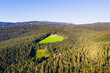 © Martin Siepmann/Westend61 - Drone view of glades in Bavarian Forest
