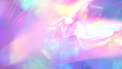 Wall Mural - Festive Pink and Purple Holiday glowing Abstract Glitter Defocused Background for Party Christmas and New year. Lights and Blurred Bokeh
