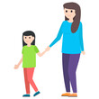 © Vectors Point - Flat Motherhood Vector