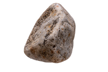 Poster - beautiful natural stone isolated on a white background