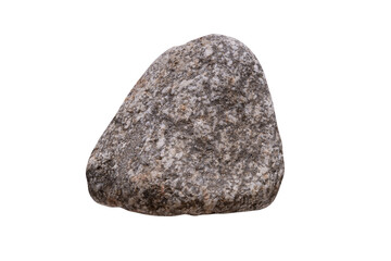 Poster - beautiful natural stone isolated on a white background