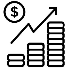 Sticker - Financial  data visualization