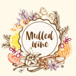 © artspace - Vintage background with spices for mulled wine