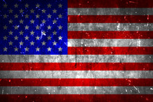 Full Frame Shot Of American Flag