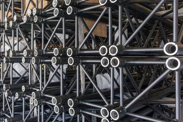 Poster - Low angle shot of a sculptures face