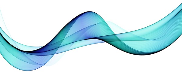 Color light blue abstract waves design
