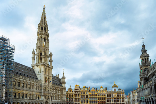 Grand Place square architec...