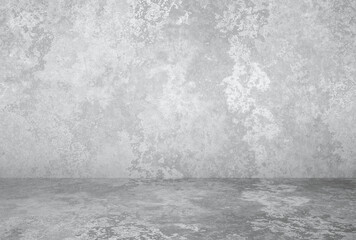 plaster wall, grey background