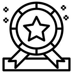 Sticker - Achievement Award Vector 