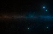 © vmdesignvideo - Background with stars 3D Illustration