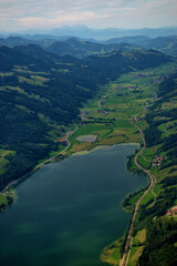 Wall Mural - Alpenlandschaft in Süddeutschland 28.8.2020