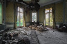 Interior Of Abandoned House