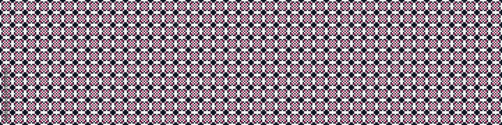 Abstract Cross Pattern Dots Logo generative computational art illustration