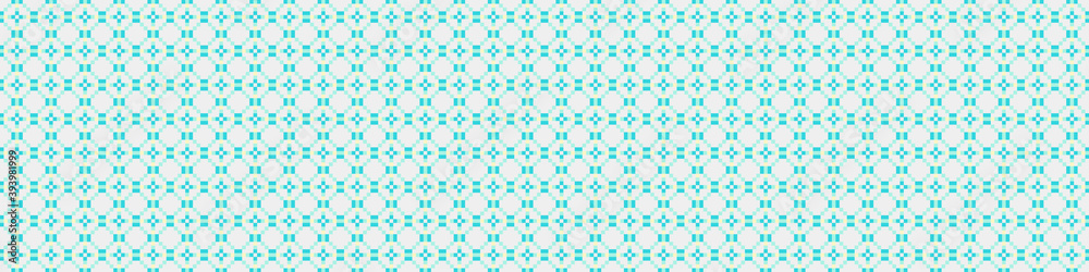 Abstract Cross Pattern Dots Logo generative computational art illustration