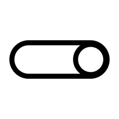 Sticker - manual button interface line style icon