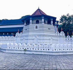 Temple of Tooth Relic In Sri Lankan