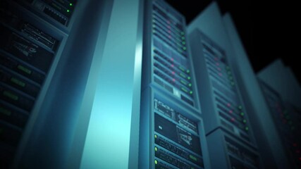 Poster - Artificial Intelligence Data Server Center 4K