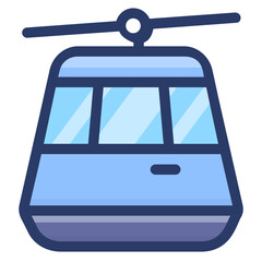 Sticker - Cable Car Cabin 