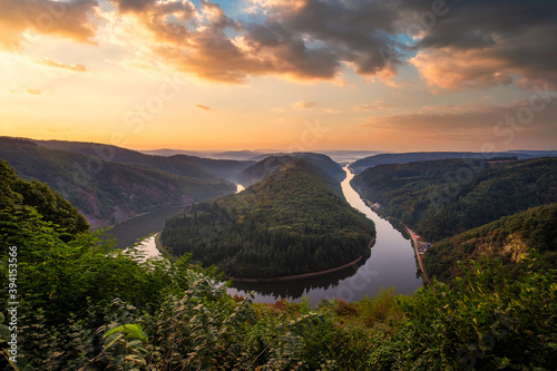 Saar river bend near Mettlach © rphfoto